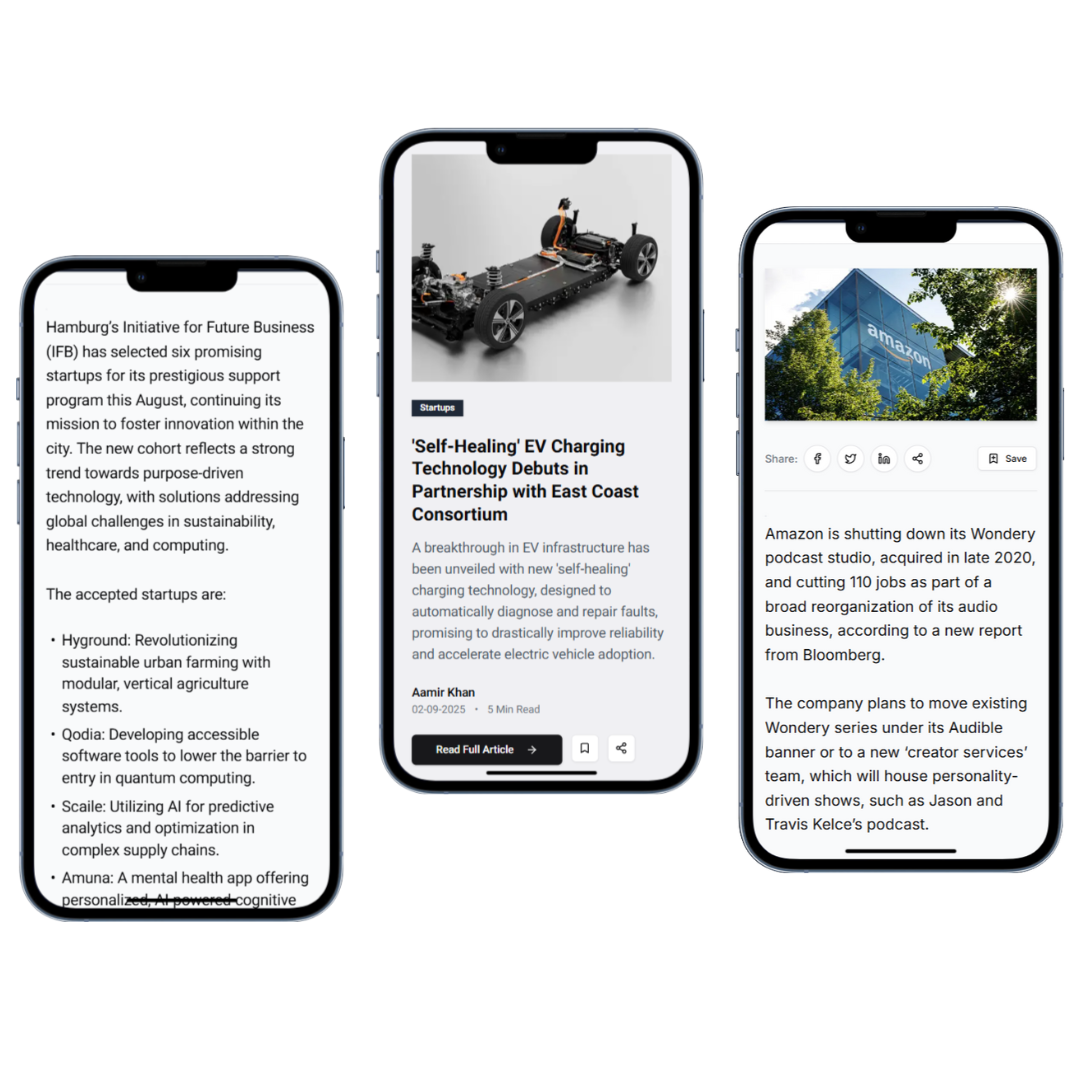 Risepost app screenshot on mobile